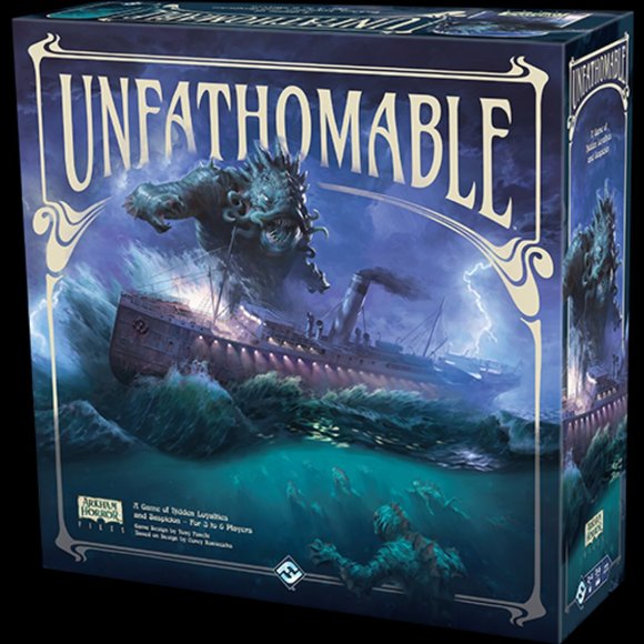 Unfathomable FFG Arkham Horror Files Board Game -NIB